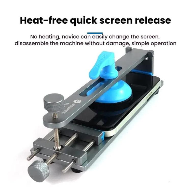 LCD Screen Separator Free Heating Mobile Phone Screen Quick Removal Clamping Fixture Repair Tool, SUNSHINE SS-601G