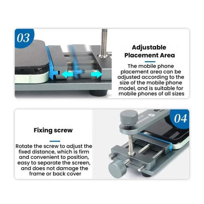 LCD Screen Separator Free Heating Mobile Phone Screen Quick Removal Clamping Fixture Repair Tool, SUNSHINE SS-601G
