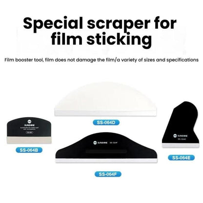 Mobile Phone Tablet PCs Protective Film Scraper Hydrogel Film Screen Scraper Card, SUNSHINE SS-064B, SUNSHINE SS-064D, SUNSHINE SS-064E, SUNSHINE SS-064F