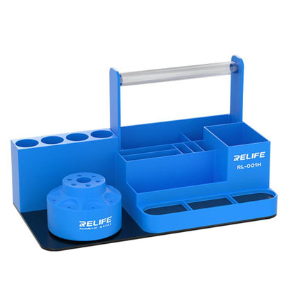 RELIFE RL-001H Rotary Organizer Cell Phone Repair Tool Parts Screwdriver Storage Rack