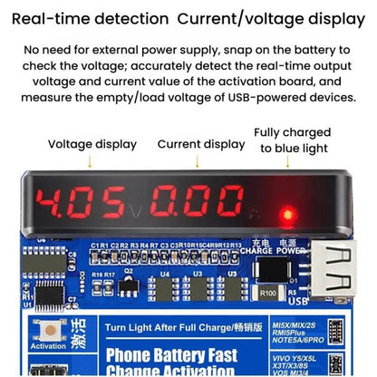 For iPhone Android Mobile Phone Repair Battery Charging Activation Board V9 Battery Test Activation Board Tool