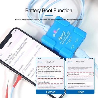 For iPhone Battery Power Supply Test Boot Cable Cell Phone Repair Boot Control Line, SUNSHINE iBoot A