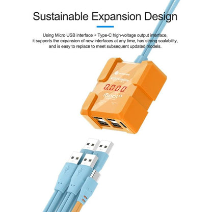 For iPhone Android Power Cable Mobile Phone Repair Tool Battery Power Test Boot Cable, SUNSHINE iBoot D