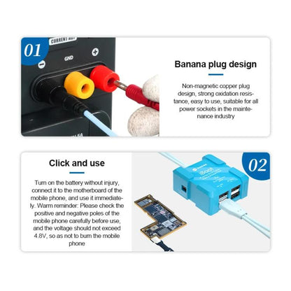 For Android 5V Power Cable Mobile Phone Repair Tool Battery Power Test Boot Cable, SUNSHINE iBoot B