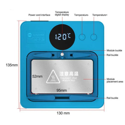Mobile Phone Motherboard Smart Repair Heating Platform Kit Support IP7G-16PM/Android Universal, SUNSHINE SS-T12B 13 In 1, SUNSHINE SS-T12B 9 In 1