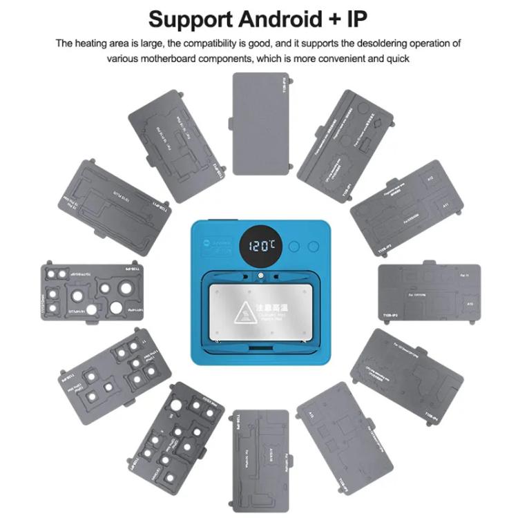 Mobile Phone Motherboard Smart Repair Heating Platform Kit Support IP7G-16PM/Android Universal, SUNSHINE SS-T12B 13 In 1, SUNSHINE SS-T12B 9 In 1