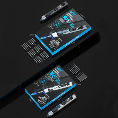 Multi-Function Small Electric Screwdriver Set For Mobile Phone Repair, MaAnt L5Pro With 24 Batches, MaAnt L5 With 12 Batches