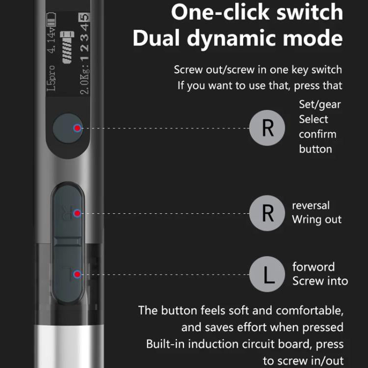Multi-Function Small Electric Screwdriver Set For Mobile Phone Repair, MaAnt L5Pro With 24 Batches, MaAnt L5 With 12 Batches