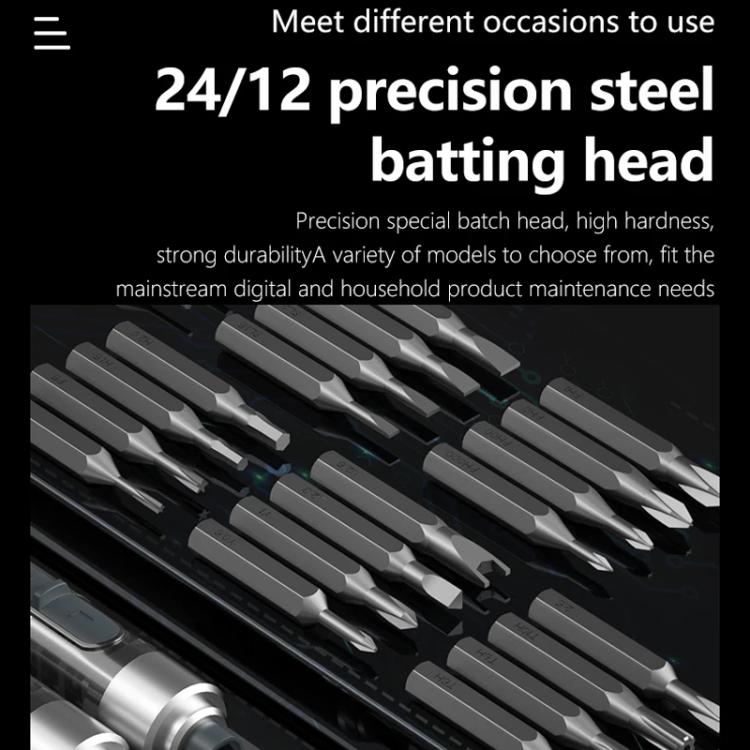 Multi-Function Small Electric Screwdriver Set For Mobile Phone Repair, MaAnt L5Pro With 24 Batches, MaAnt L5 With 12 Batches