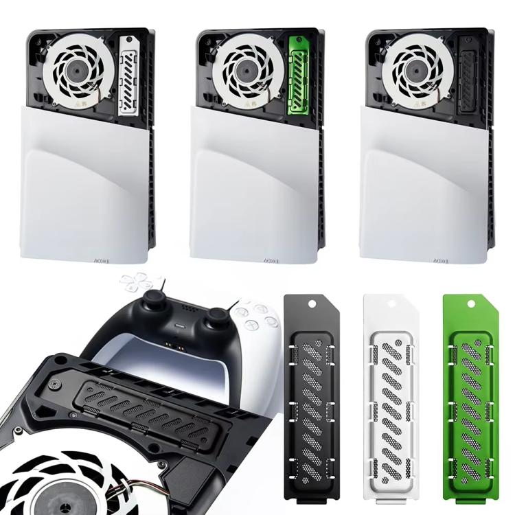 For PS5 Slim / PS5 Pro M.2 SSD Heatsink Dust Cover Expansion Slot Radiator