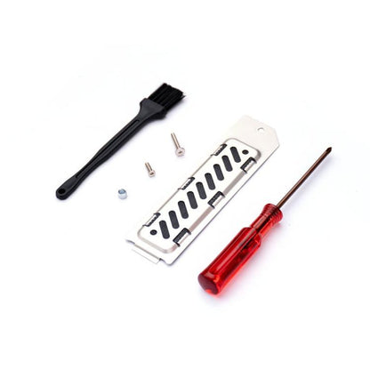 For PS5 Slim / PS5 Pro M.2 SSD Heatsink Dust Cover Expansion Slot Radiator