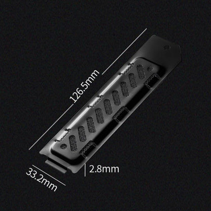 For PS5 Slim / PS5 Pro M.2 SSD Heatsink Dust Cover Expansion Slot Radiator