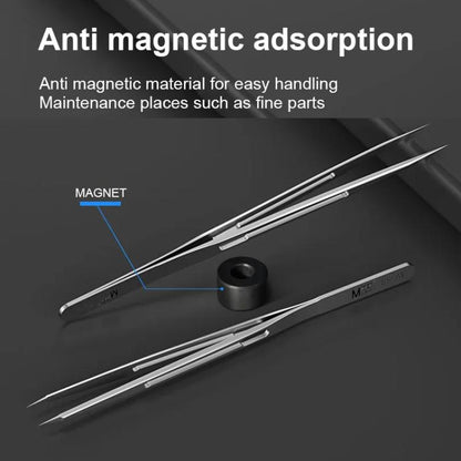 Non-magnetic Stainless Steel Tweezers, MaAnt SS-A, MaAnt SS-A1