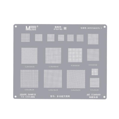 High Temperature 0.3/0.35/0.4/0.5 Pitch Square Hole Round Corner Multi-purpose Wire Mesh, Multifunctional Universal Net