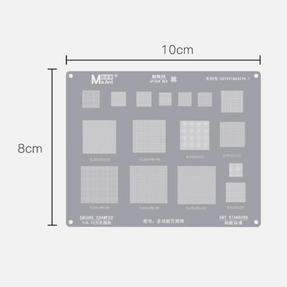 High Temperature 0.3/0.35/0.4/0.5 Pitch Square Hole Round Corner Multi-purpose Wire Mesh, Multifunctional Universal Net