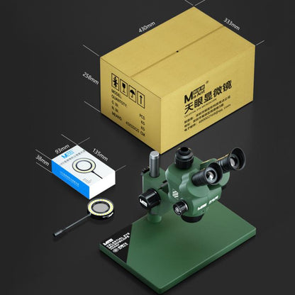 Trinocular Stereo Microscope Optical Cell Phone Repair HD Electronic Circuit Board Microscope, MaAnt T3
