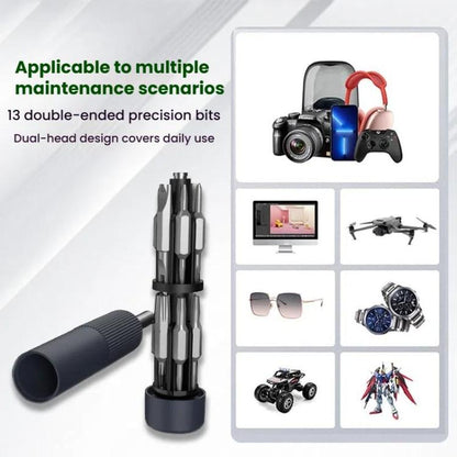 27 In 1 Dual Bits Precision Screwdriver Tool Kit Mini Mobile Phone Computer Eyeglasses Repair Tool