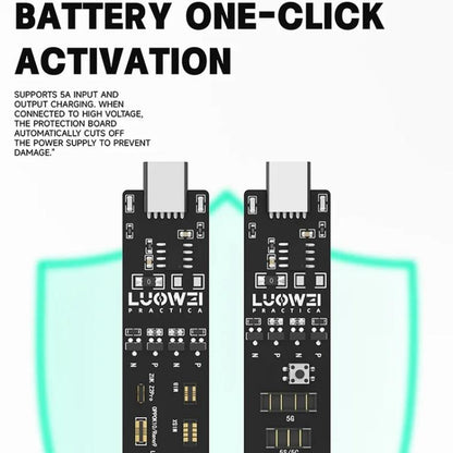 Battery Activation Plate, LUOWEI LW-B01 For Android, LUOWEI LW-B02 For Apple