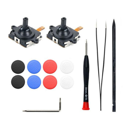 For Meta Quest 2 Repair Tool Set Handle Joystick Replacement Parts, 5 In 1, 14 In 1 C Type, 13 In 1, 14 In 1 B Type, 12 In 1, 10 In 1 A Type, 10 In 1 B Type, 14 In 1 4pcs Joystick Type, 14 In 1 A Type