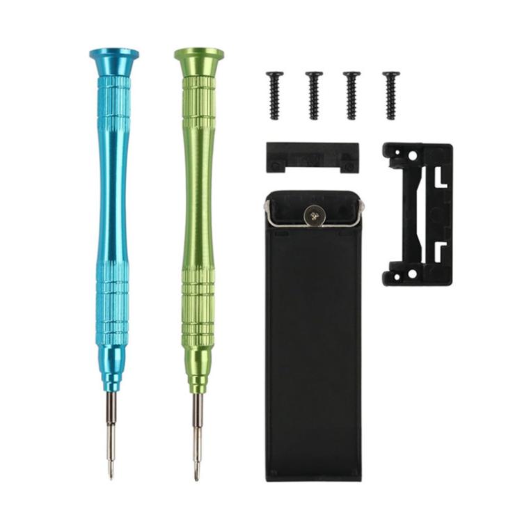 For Nintendo Switch Back Cover Support Foot Bracket Repair Accessories, Single Bracket, With Tool Kit