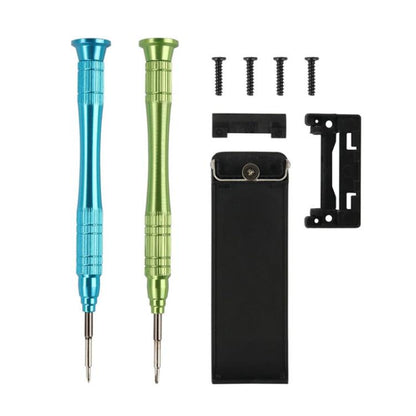 For Nintendo Switch Back Cover Support Foot Bracket Repair Accessories, Single Bracket, With Tool Kit