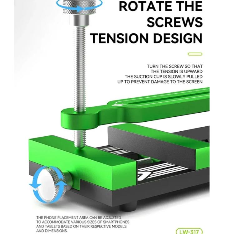 Heat-free Screen Repair Assembly Separation Suction Cup Removal Removal Screen Camera Fixture, LW-317 Fixture