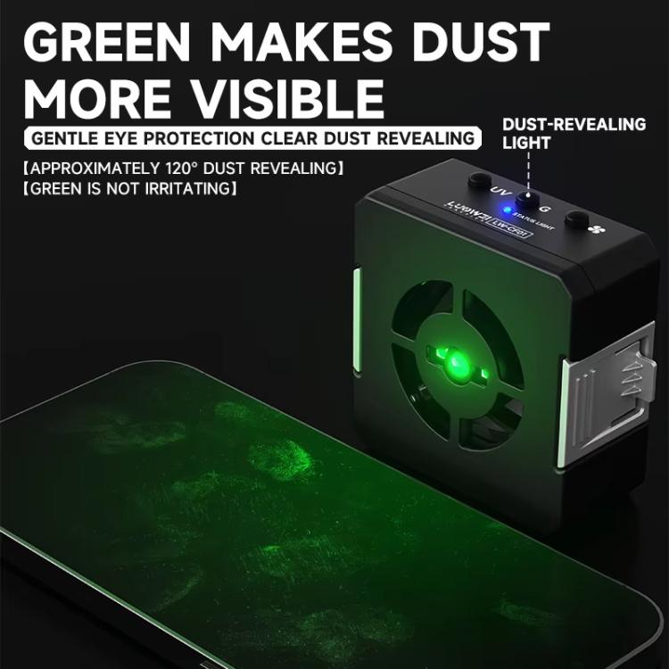 Cell Phone Repair 3 In 1 UV Curing Lamp Cooling Smoke Extractor Fan Dust Developer Lamps, CF01