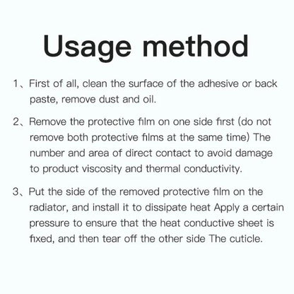 MaAnt DR-03 100pcs /Box Insulating Thermal Conductive Silicone Spacer CPU Thermal Spacer