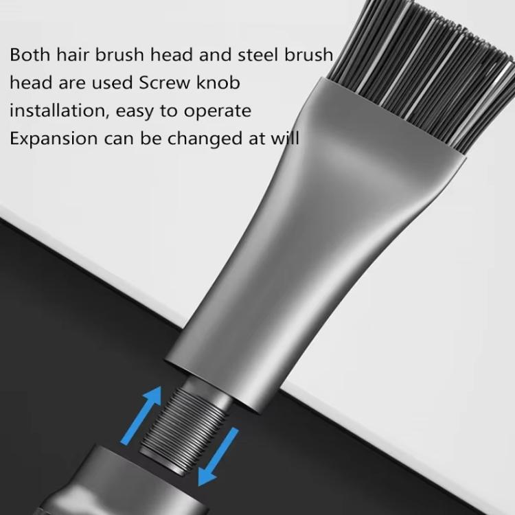 Stiffened Cylinder Short Brush Cell Phone Repair Motherboard Cleaning Brush