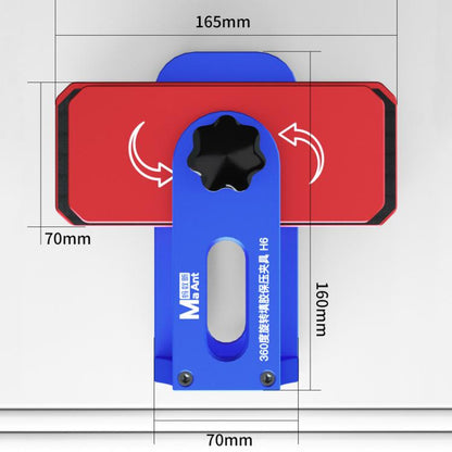 Cell Phone Screen Fixing Filling Pressure Holding Clamp, H6