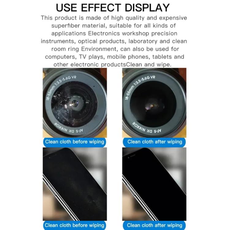 Cell Phone Film Repair Anti-Static Dustless Cloth Industrial Wiping Cloths Lint Free Cleaning Cloths, MaAnt 50pcs /Pack Superfine Fiber Dustless Cloth, MaAnt 100pcs /Pack Electrostatic Fiber Dustless Cloth