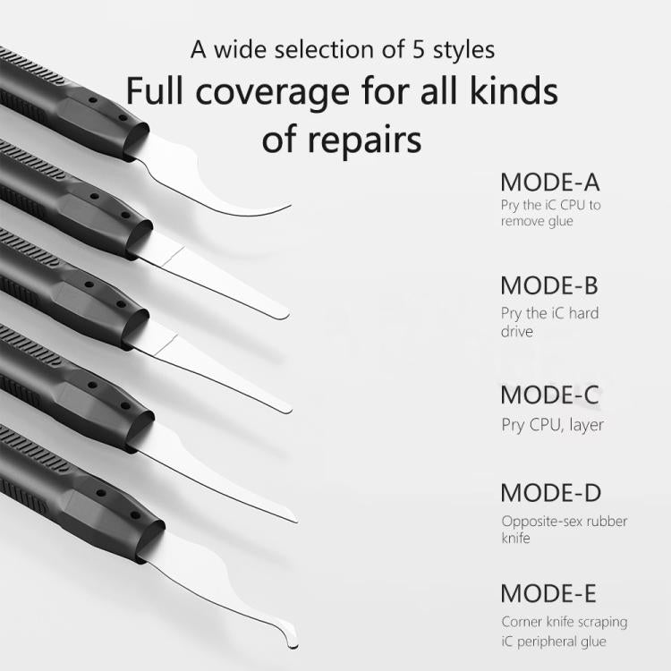Cell Phone Repair Rework Blade Pry Knife Motherboard Scraping Cutting Degumming Tool, M075