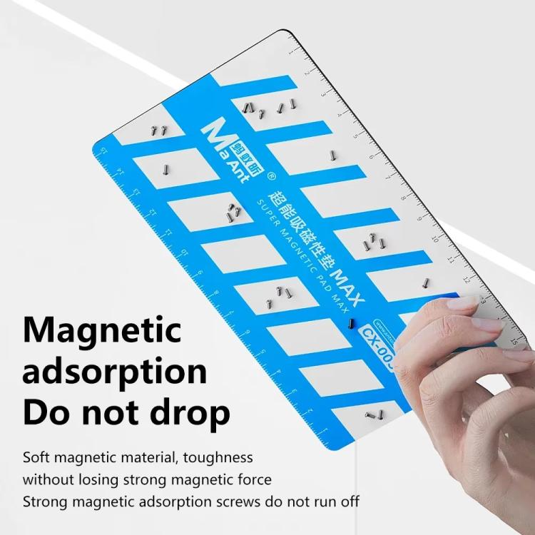 Magnetic Absorption Screw Pad High Temperature Soft Magnetic Adsorption Screw Parts Storage