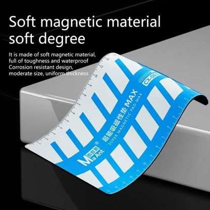 Magnetic Absorption Screw Pad High Temperature Soft Magnetic Adsorption Screw Parts Storage