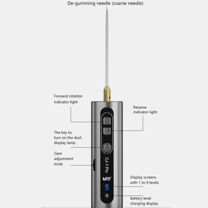 Electric Glue Remover Cutting Grinding Machine Phone Repair Screen Glue Removal Stick, CJ-1Pro