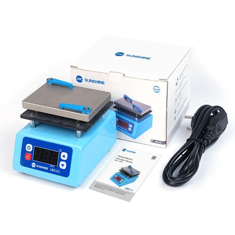 Mobile Phone Repair Non-Standard Motherboard Heating Table Supports Layered Bonding Tin Plating Degumming, EU Plug, LS2 MINI