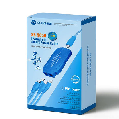 For iPhone / Android Series Power Supply Start-up Cables Mobile Phone Repair Test Cables, SS-905D