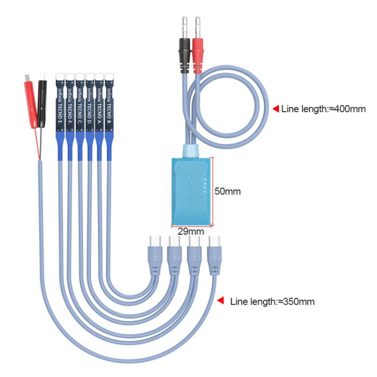 For Tecno / itel / Infinix Series Power Supply Cable Mobile Phone Repair Test Cables, SS-905G