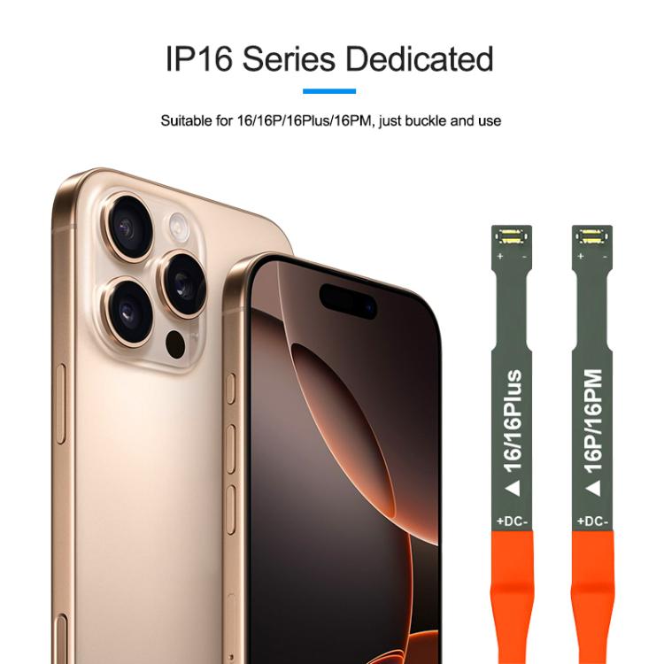 For iPhone 16 Series Power Supply Start-up Cable Mobile Phone Repair Test Cable, SS-908G