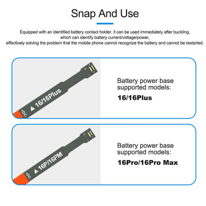 For iPhone 16 Series Power Supply Start-up Cable Mobile Phone Repair Test Cable, SS-908G
