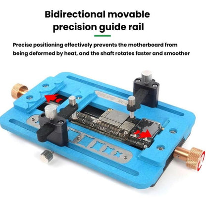 Motherboard Repair Fixture Dot Matrix Face CPU Hard Drive IC Type Adhesive Removal Dual Track Fixture, SS-601F