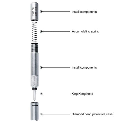 Repairing Mobile Phone Back Cover Glass Explosion Pen Disassembling Lens Frame Diamond Pen, RL-066A