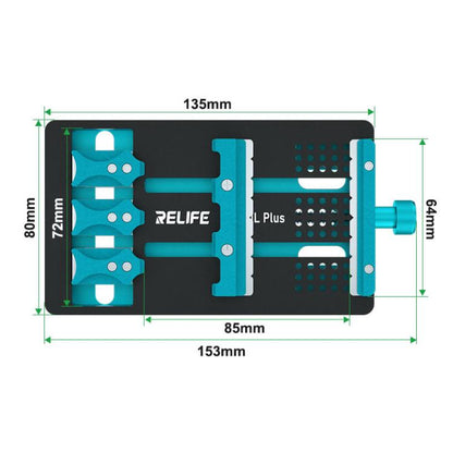 Motherboard Repair Platform Multifunctional Fixture High Temperature Resistant Clamp, RL-601L Plus