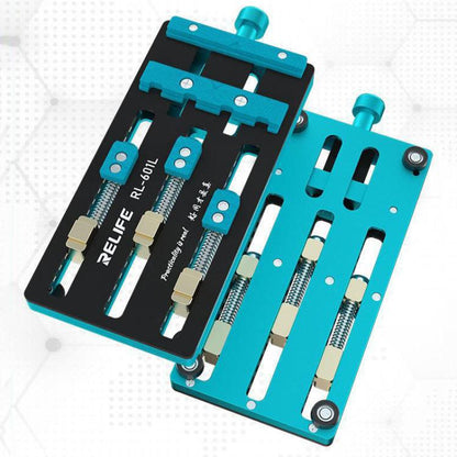 Mobile Phone Repair Mainboard Multi-Use Card Holder Chip Dual-Axis Fixed Card Slot, RL-601L