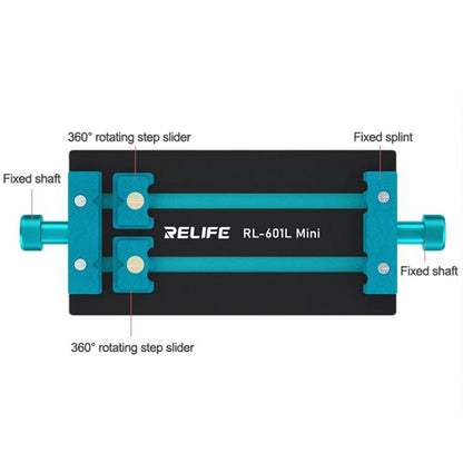 Rotary Mobile Phone Motherboard Repair Multi-Use Card Holder High Temperature Resistant Fixed Card Slot, RL-601L Mini