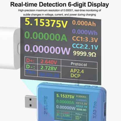 USB / Type-C Smart Detector Fast Charging Protocol Identification Detection, XA3 Pro