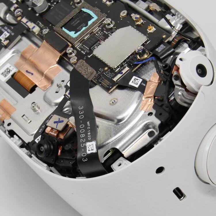 For Meta Quest 2 VR Headset Repair Parts, Antenna, Motherboard Heat Sink, Camera Lens Rubber Gasket