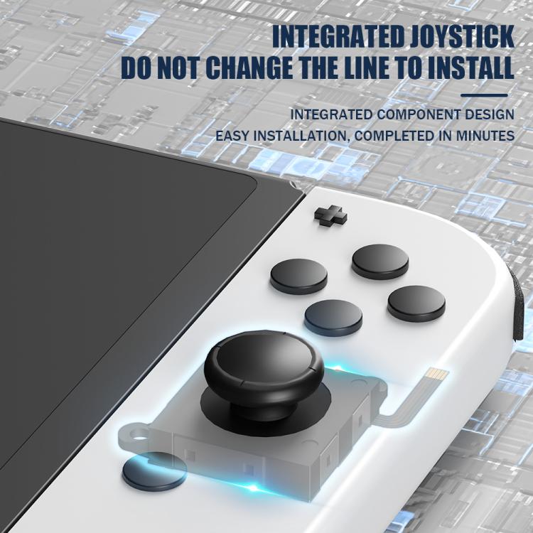 Hall Effect Joystick for Nintendo Switch/OLED/Lite Joy-Con Electromagnetic Analog Stick with No Drift, Black, Set 1, Set 2