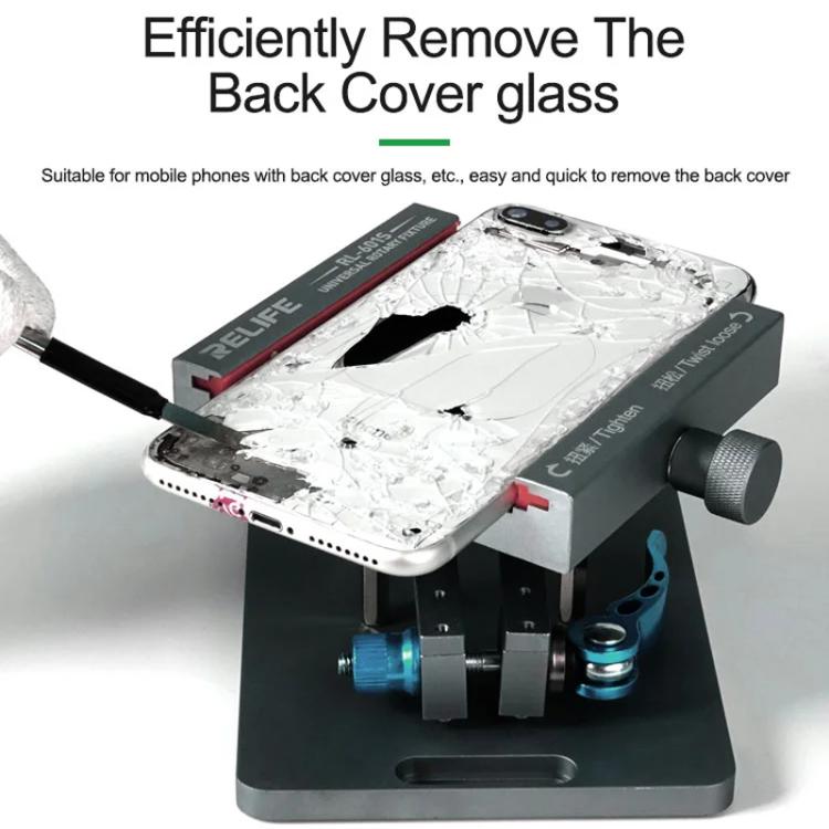 Mobile Phone Repair Screen Mainboard Removing Back Cover Glass Fixed Rotating Fixture, RL-601S