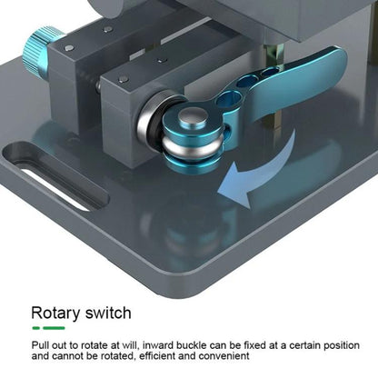 Mobile Phone Repair Screen Mainboard Removing Back Cover Glass Fixed Rotating Fixture, RL-601S